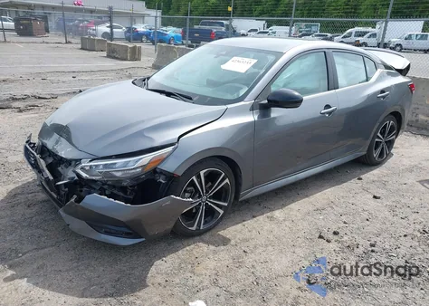 2020 Nissan Sentra Sr Xtronic Cvt из США, поврежденный, VIN 3N1AB8DV6LY297503